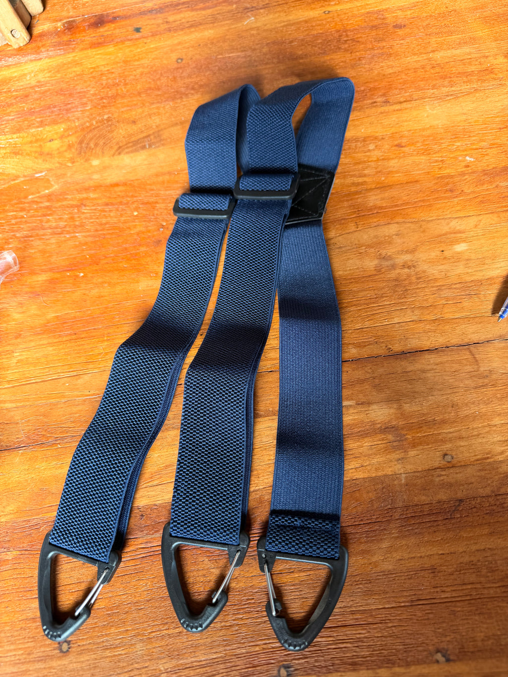 Heavy Duty Y Back Black Suspenders